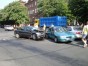 В Мариуполе три машины столкнулись из-за неработающего светофора (ФОТО)