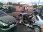Жестокая авария на проспекте победы в Симферополе (9 фото)