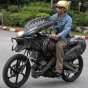 Мотоцикл - хищник (4 фото)