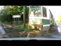 Трамвай скрылся с места ДТП! Странный случай  (видео)