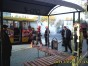 В центре Мариуполя загорелся автобус (ФОТО)
