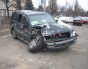 Водитель "Лексуса" в центре Донецка протаранил рекламный щит и сбежал с места происшествия (Фото)
