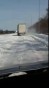 Как убирают снег на трассе Львов-Киев (видеорегистратор)