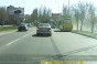 В Донецке автобус № 42 вылетел с проезжей части дороги (видео)