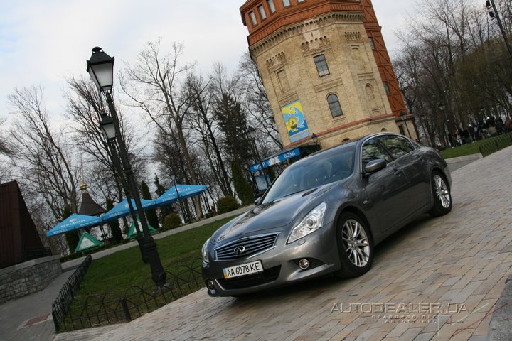тест-драйв infiniti G